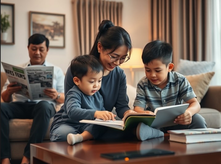 [Seseorang sedang berkonsultasi dengan psikolog]