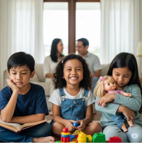 [Seseorang sedang berkonsultasi dengan psikolog]