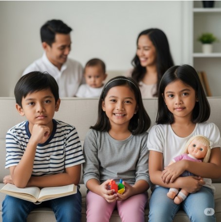 [Seseorang sedang berkonsultasi dengan psikolog]