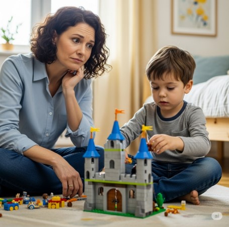 [Seseorang sedang mengikuti tes psikologi]